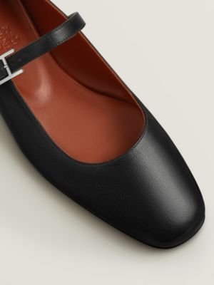 ブラック - レディス レザーバレエシューズ | Hermès - エルメス-公式